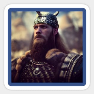 Viking Raider Sticker